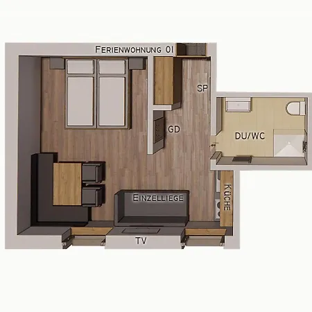 Daire 1 By Interhome