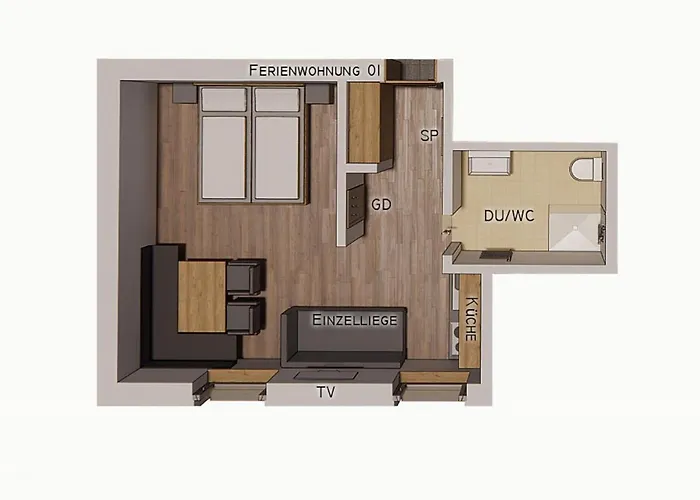 Apartmán 1 By Interhome